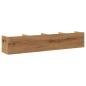 Preview: CD-Wandregal Artisan-Eiche 100x18x18 cm Holzwerkstoff