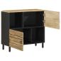 Preview: Sideboard 80x33,5x75 cm Raues Mangoholz