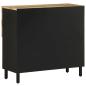 Preview: Sideboard 80x33,5x75 cm Raues Mangoholz