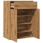 Preview: Schuhschrank Artisan-Eiche 60x35x84 cm Holzwerkstoff