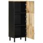 Preview: Highboard 40x33,5x110 cm Raues Mangoholz