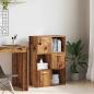 Preview: Bücherschrank Altholz-Optik 60,5x30x90 cm Holzwerkstoff