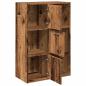 Preview: Bücherschrank Altholz-Optik 60,5x30x90 cm Holzwerkstoff
