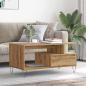 Preview: Couchtisch Artisan-Eiche 90x49x45 cm Holzwerkstoff