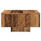 Preview: Couchtisch Altholz-Optik 60x60x31,5 cm Holzwerkstoff