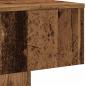Preview: Couchtisch Altholz-Optik 60x60x31,5 cm Holzwerkstoff