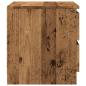 Preview: Nachttische 2 Stk. Altholz-Optik 50x40x43,5 cm Holzwerkstoff