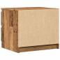Preview: Nachttische 2 Stk. Altholz-Optik 50x40x43,5 cm Holzwerkstoff