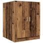 Preview: Waschmaschinenschrank Altholz-Optik 70,5x71,5x91,5 cm
