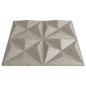 Preview: Wandpaneele 12 Stk. Beton 50x50 cm XPS 3 m² Origami
