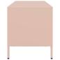 Preview: TV-Schrank Rosa 68x39x43,5 cm Kaltgewalzter Stahl