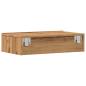 Preview: TV-Schrank mit LED-Leuchten Artisan-Eiche 60x35x15,5 cm