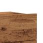 Preview: Wand-Nachttische 2 Stk. Altholz-Optik 40x32x30 cm