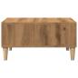 Preview: Couchtisch Artisan-Eiche 60x60x30 cm Holzwerkstoff