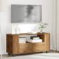 Preview: TV-Schrank mit Rollen Artisan-Eiche 102x34,5x43cm Holzwerkstoff
