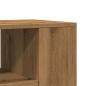 Preview: TV-Schrank mit Rollen Artisan-Eiche 102x34,5x43cm Holzwerkstoff