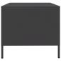Preview: TV-Schrank Schwarz 68x50x43,5 cm Kaltgewalzter Stahl
