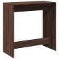 Preview: Bartisch Braun Eichen-Optik 102x50x103,5 cm Holzwerkstoff