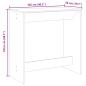 Preview: Bartisch Braun Eichen-Optik 102x50x103,5 cm Holzwerkstoff