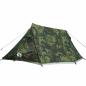 Preview: Tunnelzelt 2 Personen Camouflage Wasserdicht
