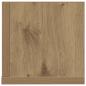 Preview: Wandregale 2 Stk. Artisan-Eiche 100x16,5x16,5 cm Holzwerkstoff
