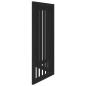 Preview: 3-tlg. Hundetor Faltbar Schwarz 150 cm Pappelholz