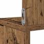Preview: Wand-Eckregal Altholz-Optik 20x20x127,5 cm Holzwerkstoff