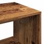 Preview: Kleiderständer Altholz-Optik 80x40x110 cm Holzwerkstoff