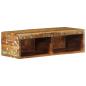 Preview: TV-Wandschrank 60x30x19 cm Altholz Massiv
