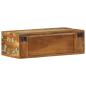 Preview: TV-Wandschrank 60x30x19 cm Altholz Massiv
