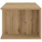 Preview: TV-Schrank mit LED-Leuchten Artisan-Eiche 90x39x30 cm