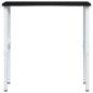 Preview: Werkbank Dunkelbraun 100x60x(71,5-98) cm Massivholz Eiche