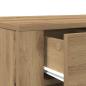 Preview: Schreibtisch Artisan-Eiche 100x49x75 cm Holzwerkstoff