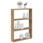 Preview: ARDEBO.de - Wandregal Artisan-Eiche 43x9x60 cm Holzwerkstoff