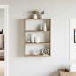 Preview: Wandregal Artisan-Eiche 43x9x60 cm Holzwerkstoff