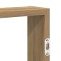 Preview: Wandregal Artisan-Eiche 43x9x60 cm Holzwerkstoff