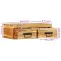 Preview: TV-Wandschrank 60x30x19 cm Massivholz Akazie