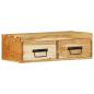 Preview: TV-Wandschrank 60x30x19 cm Massivholz Akazie