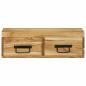 Preview: TV-Wandschrank 60x30x19 cm Massivholz Akazie