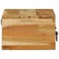 Preview: TV-Wandschrank 60x30x19 cm Massivholz Akazie
