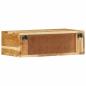 Preview: TV-Wandschrank 60x30x19 cm Massivholz Akazie