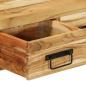 Preview: TV-Wandschrank 60x30x19 cm Massivholz Akazie