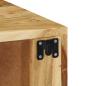 Preview: TV-Wandschrank 60x30x19 cm Massivholz Akazie