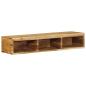 Preview: TV-Wandschrank 100x30x19 cm Massivholz Akazie