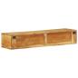 Preview: TV-Wandschrank 100x30x19 cm Massivholz Akazie