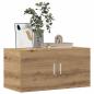 Preview: ARDEBO.de - Wandschrank Artisan-Eiche 80x39x40 cm Holzwerkstoff
