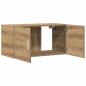 Preview: Wandschrank Artisan-Eiche 80x39x40 cm Holzwerkstoff