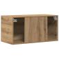 Preview: Wandschrank Artisan-Eiche 80x39x40 cm Holzwerkstoff