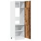 Preview: Kühlumbauschrank Lyon Altholz-Optik 60x57x207 cm Holzwerkstoff
