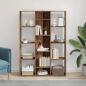Preview: Raumteiler/Bücherregal Altholz-Optik 100x24x140cm Holzwerkstoff